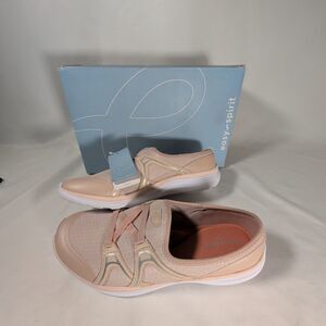 Easy Spirit Women's TravelTime Slip On Mules Blush Pink Size 9 New w/ Box